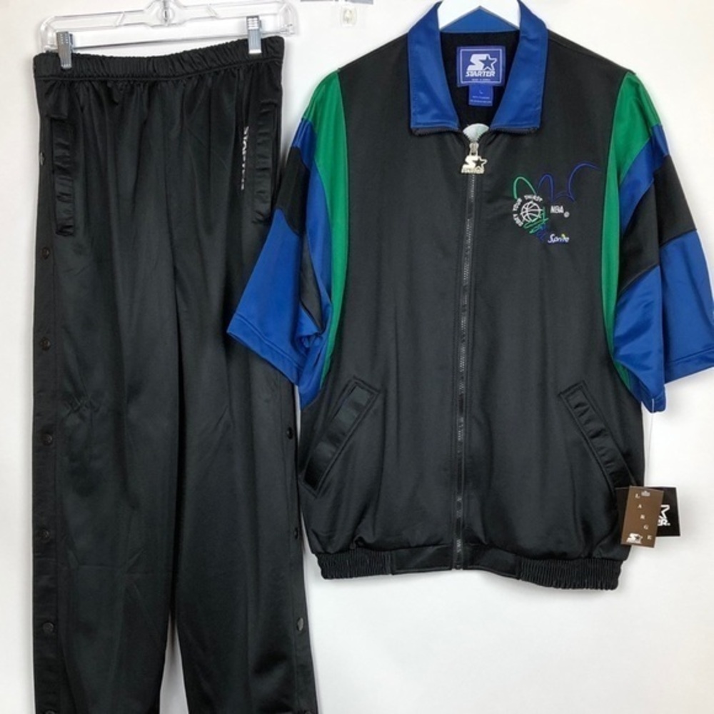 Vintage Starter Sprite NBA Warm Up Set New Large